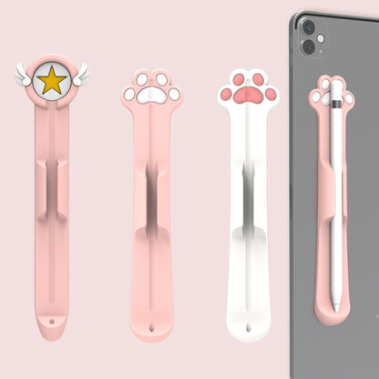 Stylus Silicone Magnetic Cartoon Pen Holder