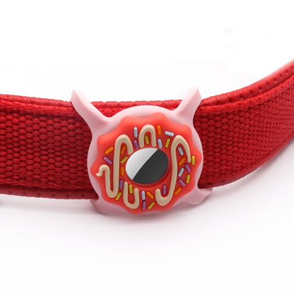 Donut Pet Collar Anti-scratch Shockproof Silicone Cover For AirTag