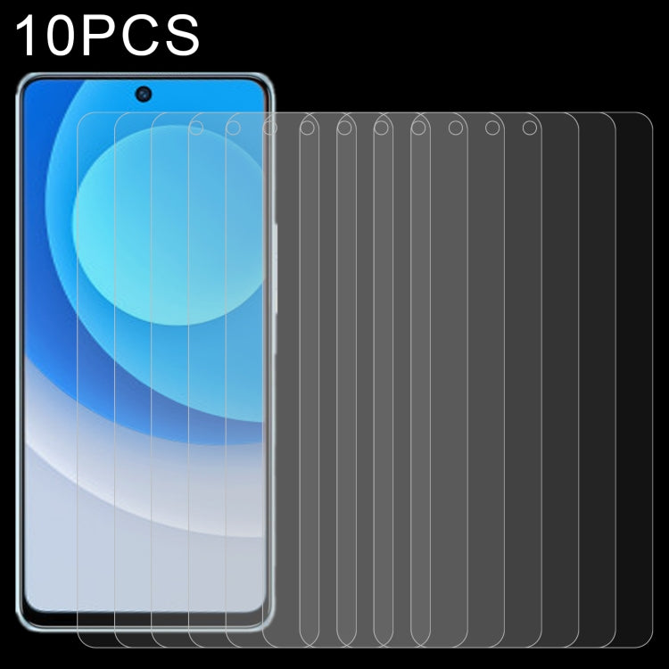 10 PCS 0.26mm 9H 2.5D Tempered Glass Film