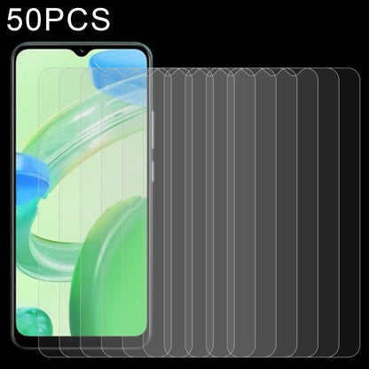 50 PCS 0.26mm 9H 2.5D Tempered Glass Film