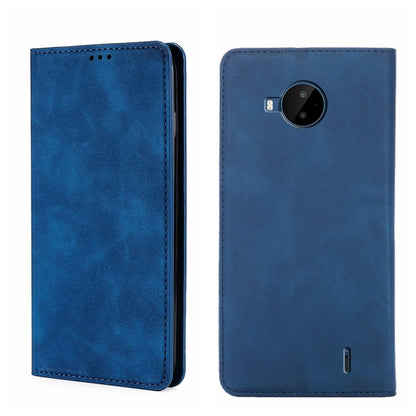 Skin Feel Magnetic Horizontal Flip Leather Phone Case