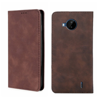 Skin Feel Magnetic Horizontal Flip Leather Phone Case