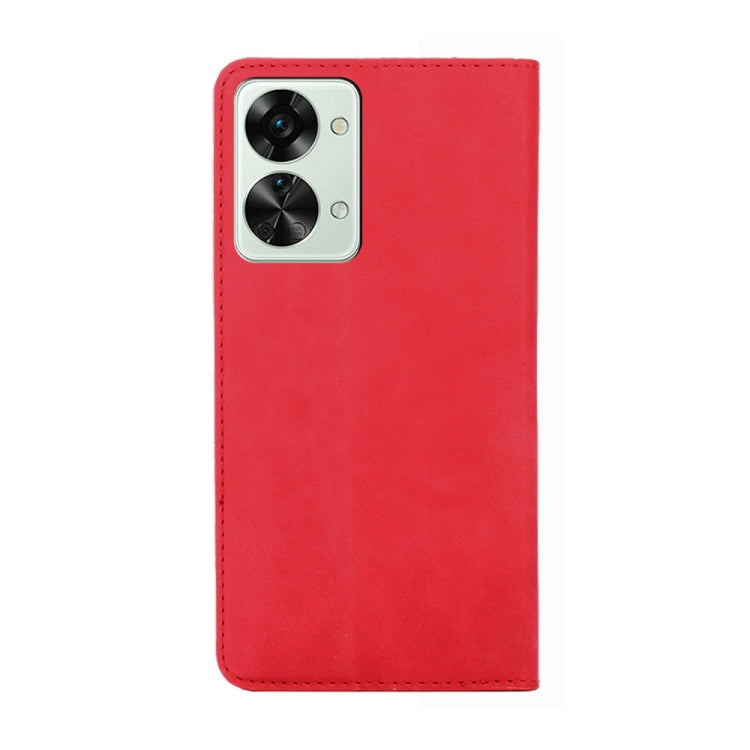 Skin Feel Magnetic Horizontal Flip Leather Phone Case