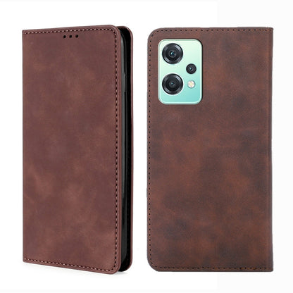 Skin Feel Magnetic Horizontal Flip Leather Phone Case