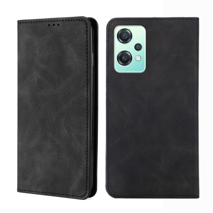 Skin Feel Magnetic Horizontal Flip Leather Phone Case