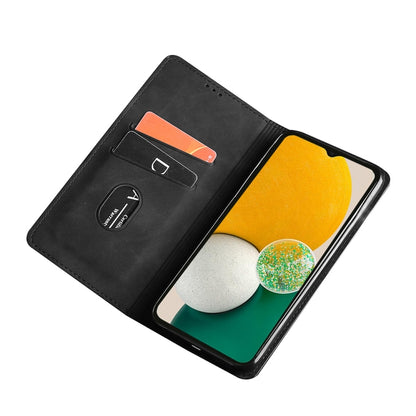 Skin Feel Magnetic Horizontal Flip Leather Phone Case