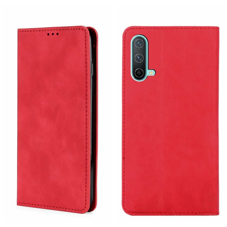 Skin Feel Magnetic Horizontal Flip Leather Phone Case