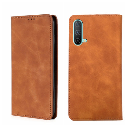 Skin Feel Magnetic Horizontal Flip Leather Phone Case