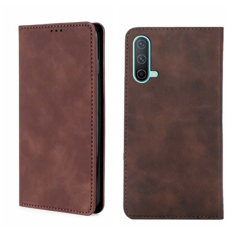 Skin Feel Magnetic Horizontal Flip Leather Phone Case