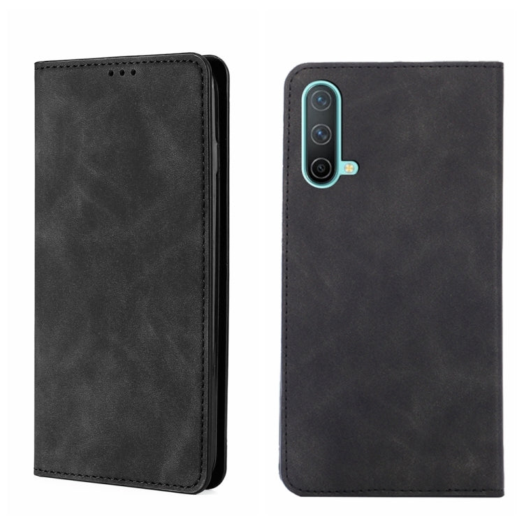 Skin Feel Magnetic Horizontal Flip Leather Phone Case