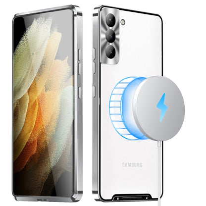 Frosted Metal Phone Case, For Samsung Galaxy S21, For Samsung Galaxy S21+, For Samsung Galaxy S21 Ultra, For Samsung Galaxy S22+, For Samsung Galaxy S22 Ultra