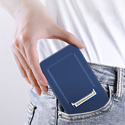 Skin Feel Card Contrast Color Button TPU Phone Case
