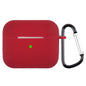 Wireless Earphone Silicone Protective Case with Carabiner, with Carabiner Matcha Green, with Carabiner Wine Red, with Carabiner Yellow, with Carabiner Dark Green, with Carabiner Mustard Green, with Carabiner Sky Blue, with Carabiner Mint Green         ...