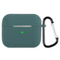 Wireless Earphone Silicone Protective Case with Carabiner, with Carabiner Matcha Green, with Carabiner Wine Red, with Carabiner Yellow, with Carabiner Dark Green, with Carabiner Mustard Green, with Carabiner Sky Blue, with Carabiner Mint Green         ...