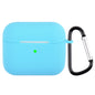 Wireless Earphone Silicone Protective Case with Carabiner, with Carabiner Matcha Green, with Carabiner Wine Red, with Carabiner Yellow, with Carabiner Dark Green, with Carabiner Mustard Green, with Carabiner Sky Blue, with Carabiner Mint Green         ...