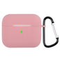 Wireless Earphone Silicone Protective Case with Carabiner, with Carabiner Matcha Green, with Carabiner Wine Red, with Carabiner Yellow, with Carabiner Dark Green, with Carabiner Mustard Green, with Carabiner Sky Blue, with Carabiner Mint Green         ...