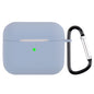 Wireless Earphone Silicone Protective Case with Carabiner, with Carabiner Matcha Green, with Carabiner Wine Red, with Carabiner Yellow, with Carabiner Dark Green, with Carabiner Mustard Green, with Carabiner Sky Blue, with Carabiner Mint Green         ...