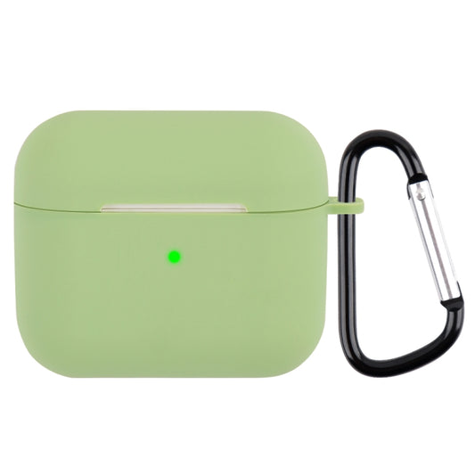 Wireless Earphone Silicone Protective Case with Carabiner, with Carabiner Matcha Green, with Carabiner Wine Red, with Carabiner Yellow, with Carabiner Dark Green, with Carabiner Mustard Green, with Carabiner Sky Blue, with Carabiner Mint Green