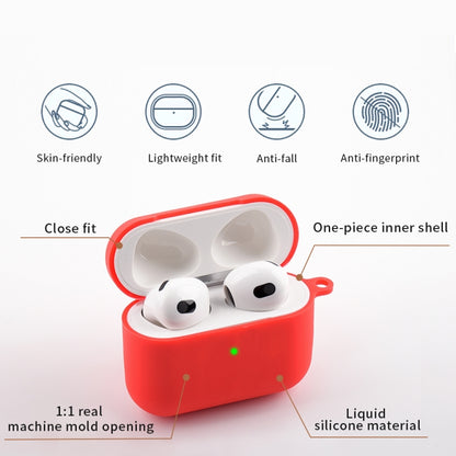 Wireless Earphone Silicone Protective Case with Carabiner