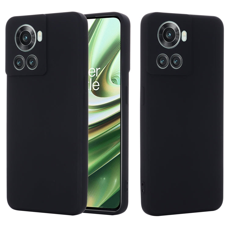 Solid Color Liquid Silicone Full Coverage Phone Case