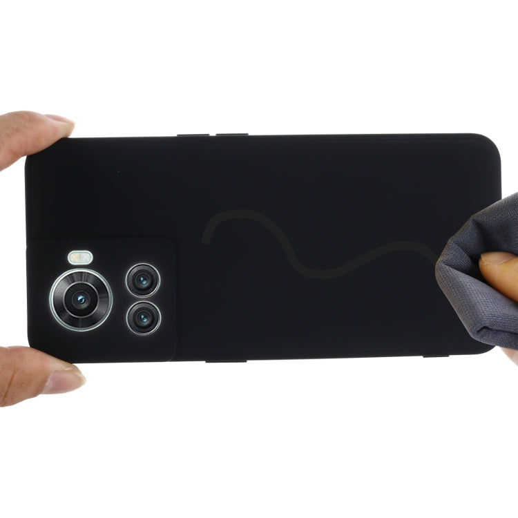 Solid Color Liquid Silicone Full Coverage Phone Case