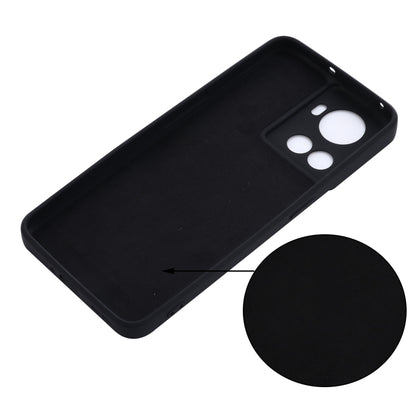 Solid Color Liquid Silicone Full Coverage Phone Case