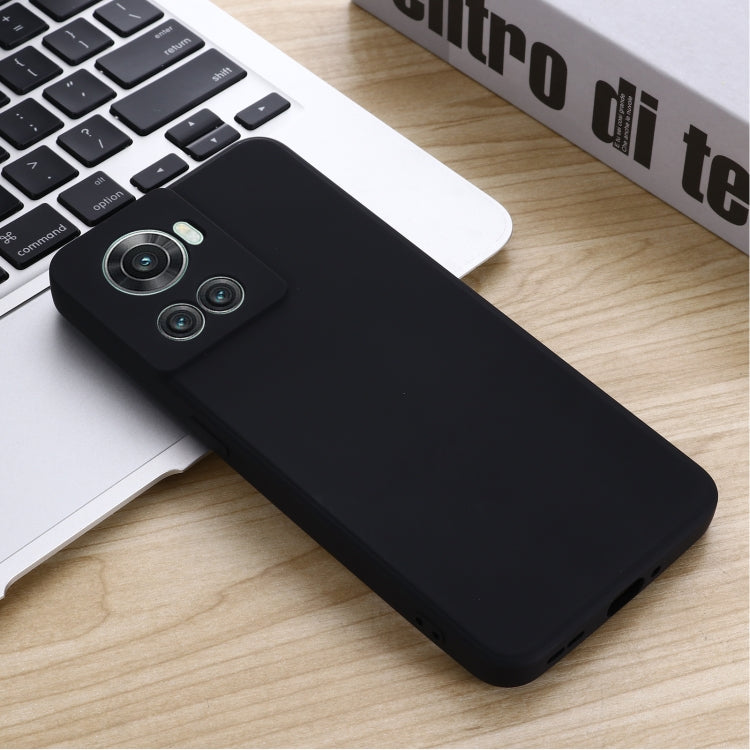 Solid Color Liquid Silicone Full Coverage Phone Case