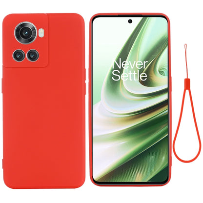 Solid Color Liquid Silicone Full Coverage Phone Case