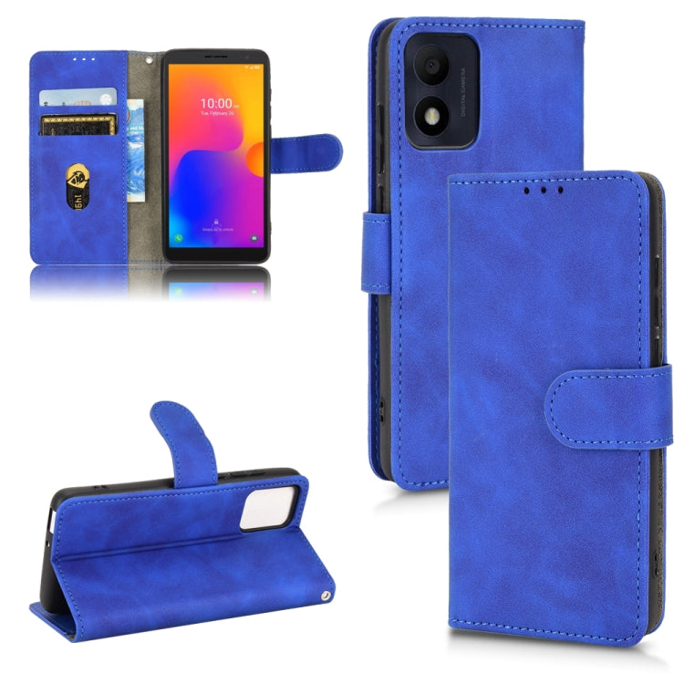 Skin Feel Magnetic Flip Leather Phone Case, For Alcatel 1B 2022, For Motorola Moto G52 JP Version, For UMIDIGI A13 / A13 Pro / A13S, For ZTE Blade A52