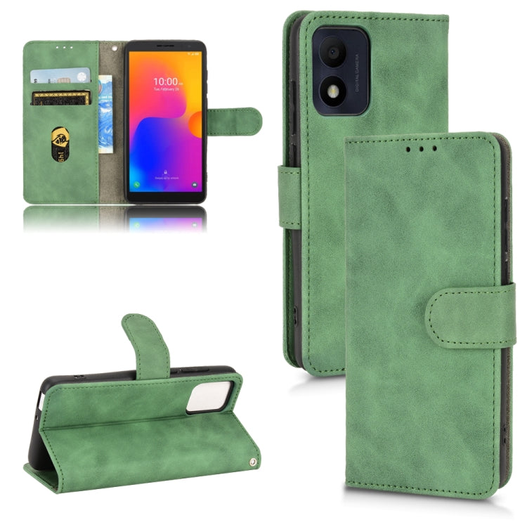 Skin Feel Magnetic Flip Leather Phone Case, For Alcatel 1B 2022, For Motorola Moto G52 JP Version, For UMIDIGI A13 / A13 Pro / A13S, For ZTE Blade A52