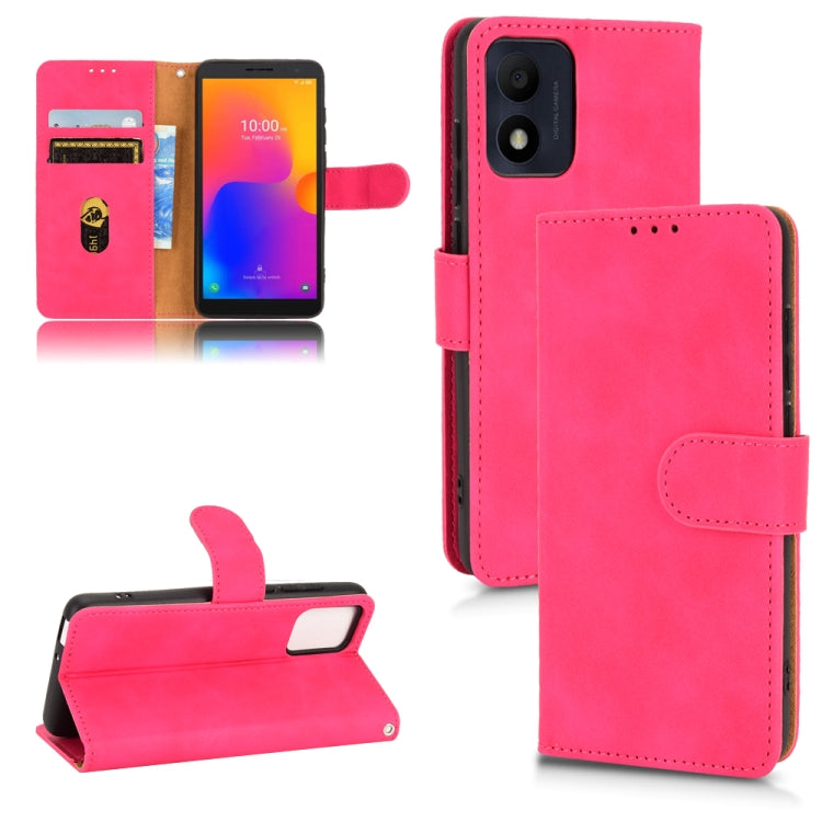 Skin Feel Magnetic Flip Leather Phone Case, For Alcatel 1B 2022, For Motorola Moto G52 JP Version, For UMIDIGI A13 / A13 Pro / A13S, For ZTE Blade A52