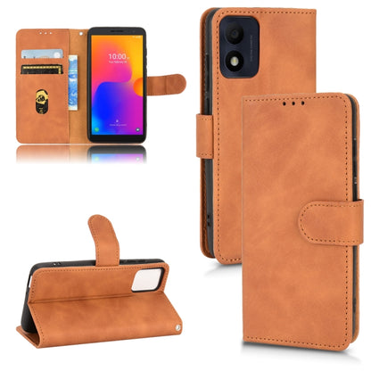 Skin Feel Magnetic Flip Leather Phone Case, For Alcatel 1B 2022, For Motorola Moto G52 JP Version, For UMIDIGI A13 / A13 Pro / A13S, For ZTE Blade A52