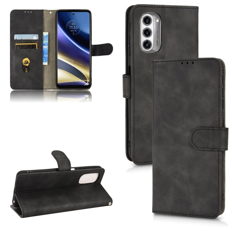 Skin Feel Magnetic Flip Leather Phone Case, For Alcatel 1B 2022, For Motorola Moto G52 JP Version, For UMIDIGI A13 / A13 Pro / A13S, For ZTE Blade A52