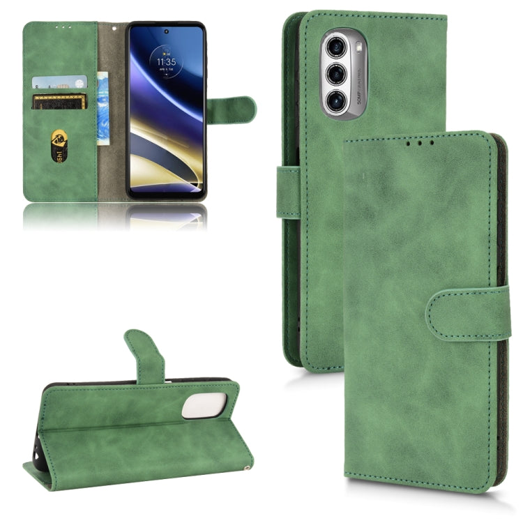 Skin Feel Magnetic Flip Leather Phone Case, For Alcatel 1B 2022, For Motorola Moto G52 JP Version, For UMIDIGI A13 / A13 Pro / A13S, For ZTE Blade A52