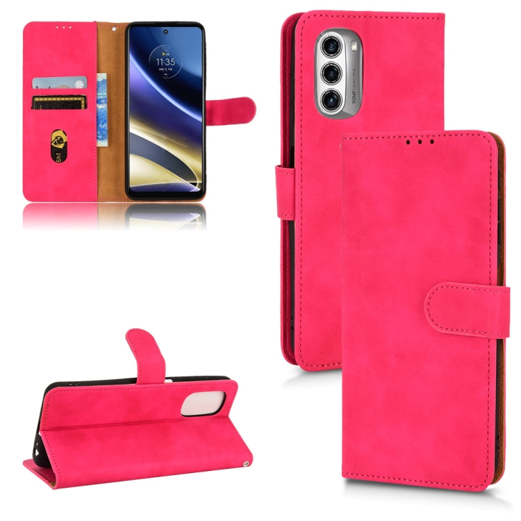 Skin Feel Magnetic Flip Leather Phone Case, For Alcatel 1B 2022, For Motorola Moto G52 JP Version, For UMIDIGI A13 / A13 Pro / A13S, For ZTE Blade A52