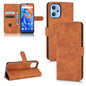 Skin Feel Magnetic Flip Leather Phone Case, For Alcatel 1B 2022, For Motorola Moto G52 JP Version, For UMIDIGI A13 / A13 Pro / A13S, For ZTE Blade A52
