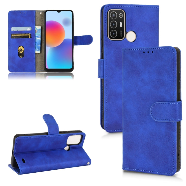 Skin Feel Magnetic Flip Leather Phone Case, For Alcatel 1B 2022, For Motorola Moto G52 JP Version, For UMIDIGI A13 / A13 Pro / A13S, For ZTE Blade A52