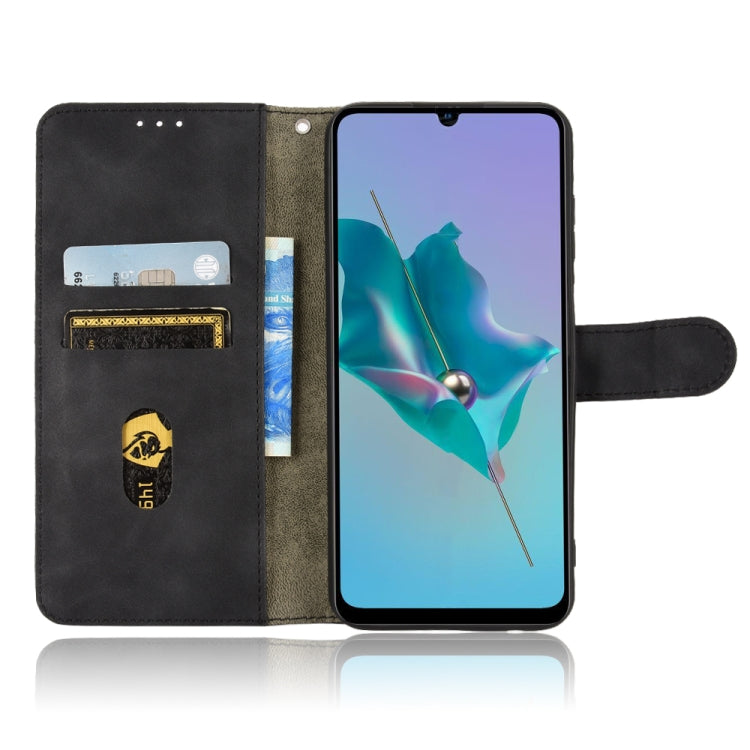 Skin Feel Magnetic Flip Leather Phone Case, For ZTE Blade A72 4G / V40 Vita