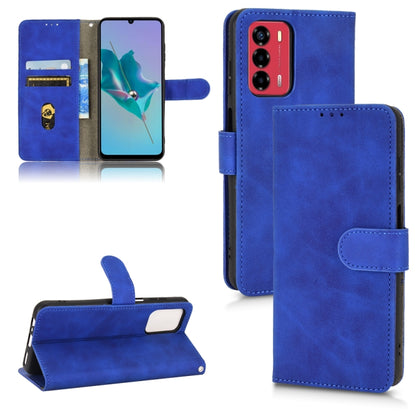 Skin Feel Magnetic Flip Leather Phone Case, For ZTE Blade A72 4G / V40 Vita