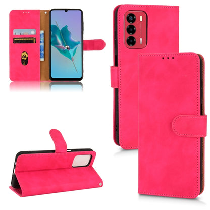 Skin Feel Magnetic Flip Leather Phone Case, For ZTE Blade A72 4G / V40 Vita