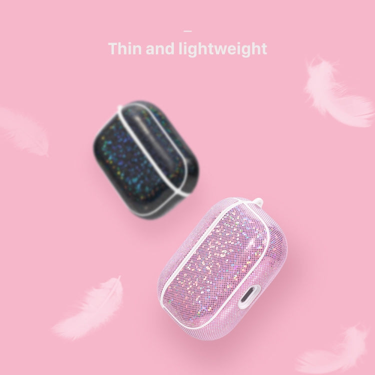 NIILLKIN Anti-fall PU + TPU Shining Protection Glitter Case for AirPods Pro