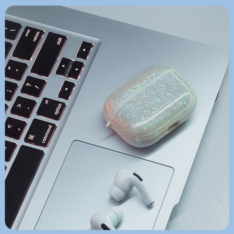 NIILLKIN Anti-fall PU + TPU Shining Protection Glitter Case for AirPods Pro