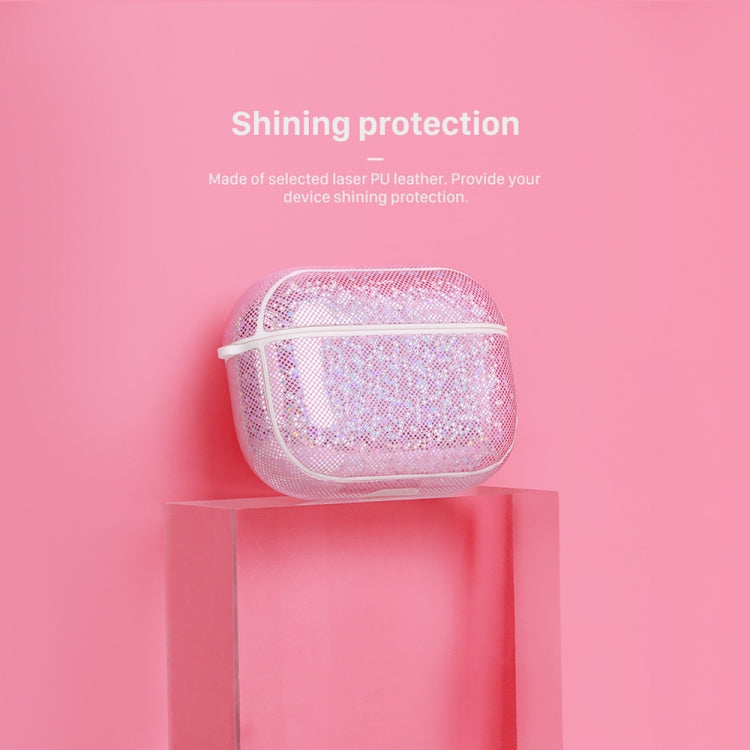 NIILLKIN Anti-fall PU + TPU Shining Protection Glitter Case for AirPods Pro