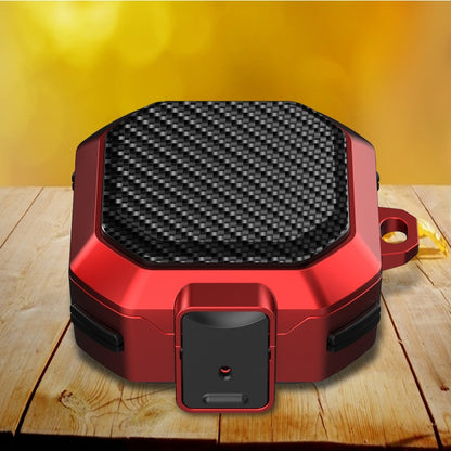 Carbon Fiber Texture Anti-fall Earphones Case with Switch, For Samsung Galaxy Buds Live/Buds Pro/Buds 2/2 Pro