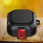 Carbon Fiber Texture Anti-fall Earphones Case with Switch, For Samsung Galaxy Buds Live/Buds Pro/Buds 2/2 Pro