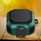 Carbon Fiber Texture Anti-fall Earphones Case with Switch, For Samsung Galaxy Buds Live/Buds Pro/Buds 2/2 Pro
