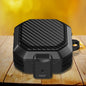 Carbon Fiber Texture Anti-fall Earphones Case with Switch, For Samsung Galaxy Buds Live/Buds Pro/Buds 2/2 Pro