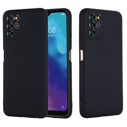 Pure Color Liquid Silicone Shockproof Full Coverage Phone Case, For ZTE V30 Vita