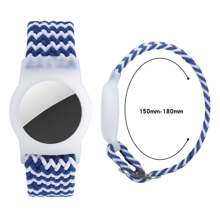 Tracking Locator Nylon Weave Wristband Anti-Lost TPU Case For Apple Airtag