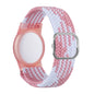 Tracking Locator Nylon Weave Wristband Anti-Lost TPU Case For Apple Airtag